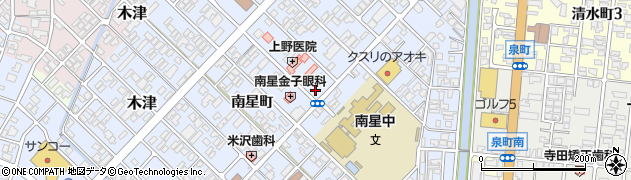 富山県高岡市南星町周辺の地図