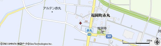 富山県高岡市福岡町赤丸1093周辺の地図