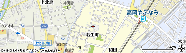 富山県高岡市和田1088周辺の地図