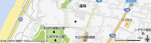 石川県かほく市遠塚（ハ）周辺の地図