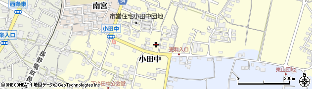 株式会社サニクリーン甲信越　中野営業所周辺の地図