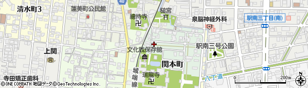 富山県高岡市関本町104周辺の地図