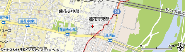 富山県高岡市蓮花寺東部周辺の地図