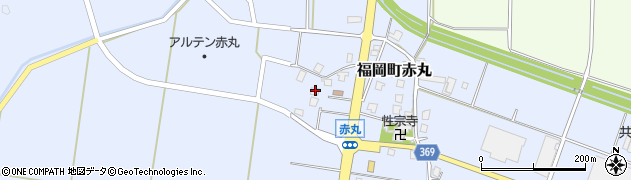 富山県高岡市福岡町赤丸1092周辺の地図