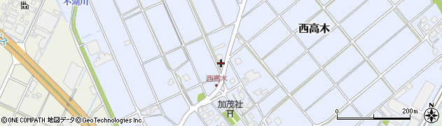 富山県射水市西高木866周辺の地図