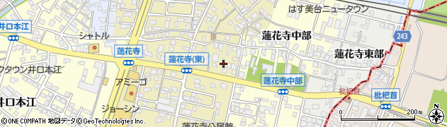 富山県高岡市蓮花寺139-4周辺の地図