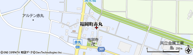 富山県高岡市福岡町赤丸397周辺の地図