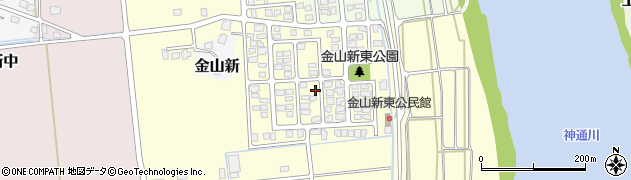 富山県富山市金山新東592周辺の地図