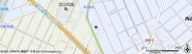 富山県射水市西高木755周辺の地図