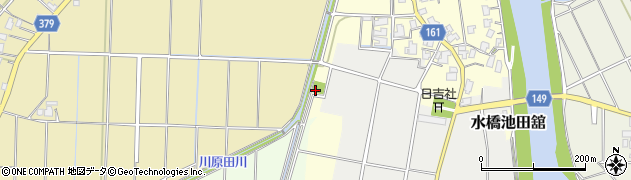 富山県富山市水橋池田舘周辺の地図