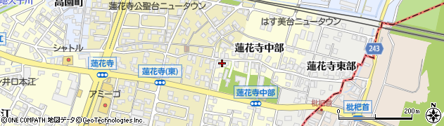 富山県高岡市蓮花寺300周辺の地図