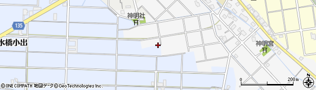 富山県富山市水橋伊勢領周辺の地図