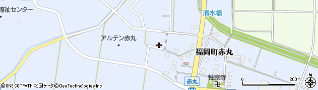 富山県高岡市福岡町赤丸1137周辺の地図