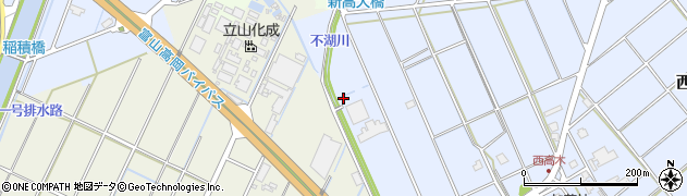 富山県射水市西高木758周辺の地図