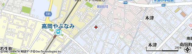 富山県高岡市木津2377周辺の地図