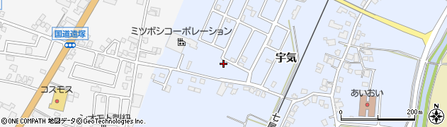 石川県かほく市宇気ツ20周辺の地図