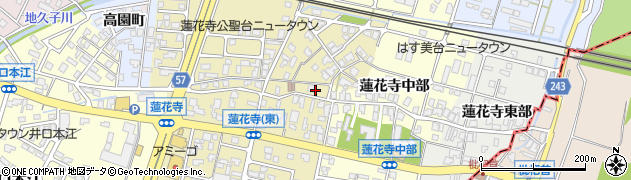 富山県高岡市蓮花寺280周辺の地図