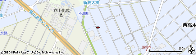 富山県射水市西高木772周辺の地図