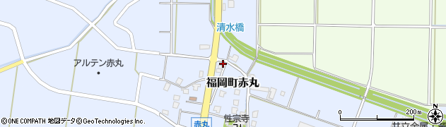 富山県高岡市福岡町赤丸367周辺の地図