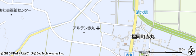富山県高岡市福岡町赤丸1127周辺の地図