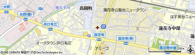 富山県高岡市蓮花寺561周辺の地図