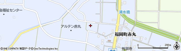富山県高岡市福岡町赤丸1131周辺の地図