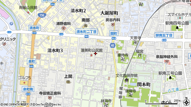〒933-0865 富山県高岡市蓮美町の地図