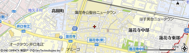富山県高岡市蓮花寺542周辺の地図