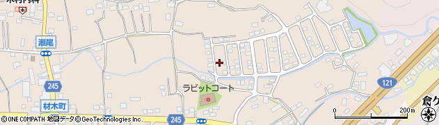 栃木県日光市瀬尾414周辺の地図