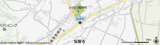 安源寺周辺の地図