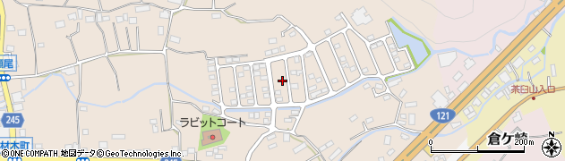栃木県日光市瀬尾406周辺の地図