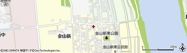 富山県富山市金山新東615周辺の地図
