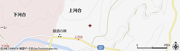 石川県津幡町（河北郡）上河合（ハ）周辺の地図