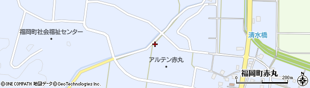 富山県高岡市福岡町赤丸1115周辺の地図