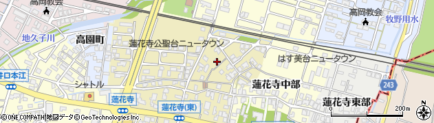 富山県高岡市蓮花寺505周辺の地図