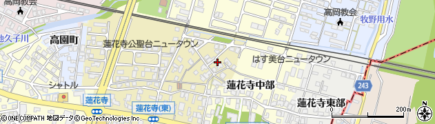 富山県高岡市蓮花寺481周辺の地図