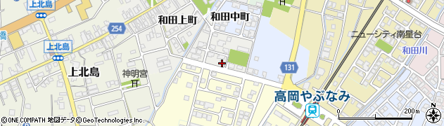 富山県高岡市和田217周辺の地図
