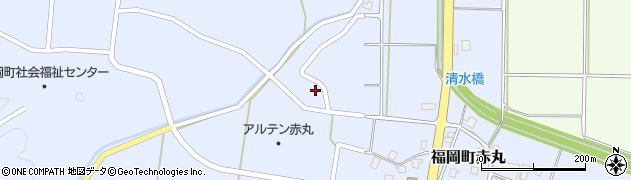 富山県高岡市福岡町赤丸1270周辺の地図