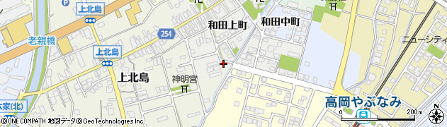 富山県高岡市和田146周辺の地図