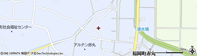 富山県高岡市福岡町赤丸1267周辺の地図