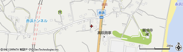 茨城県高萩市赤浜686周辺の地図