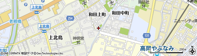 富山県高岡市和田142周辺の地図