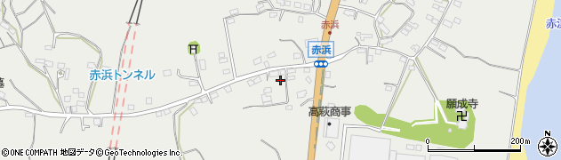 茨城県高萩市赤浜683周辺の地図