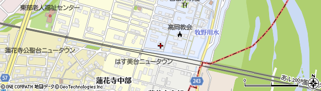富山県高岡市三女子34周辺の地図