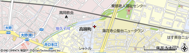 富山県高岡市高園町955周辺の地図
