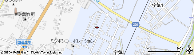 石川県かほく市宇気ツ5周辺の地図