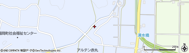 富山県高岡市福岡町赤丸1283周辺の地図
