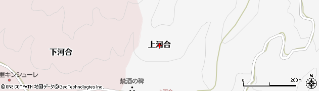 石川県津幡町（河北郡）上河合周辺の地図