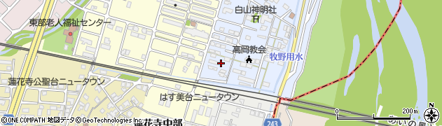 富山県高岡市三女子37周辺の地図
