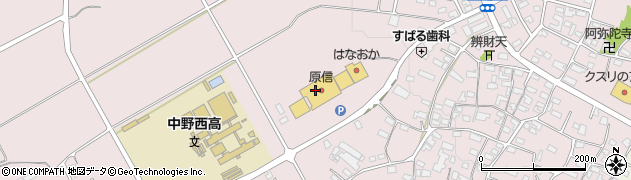 クリーニングのクボタ原信中野店周辺の地図